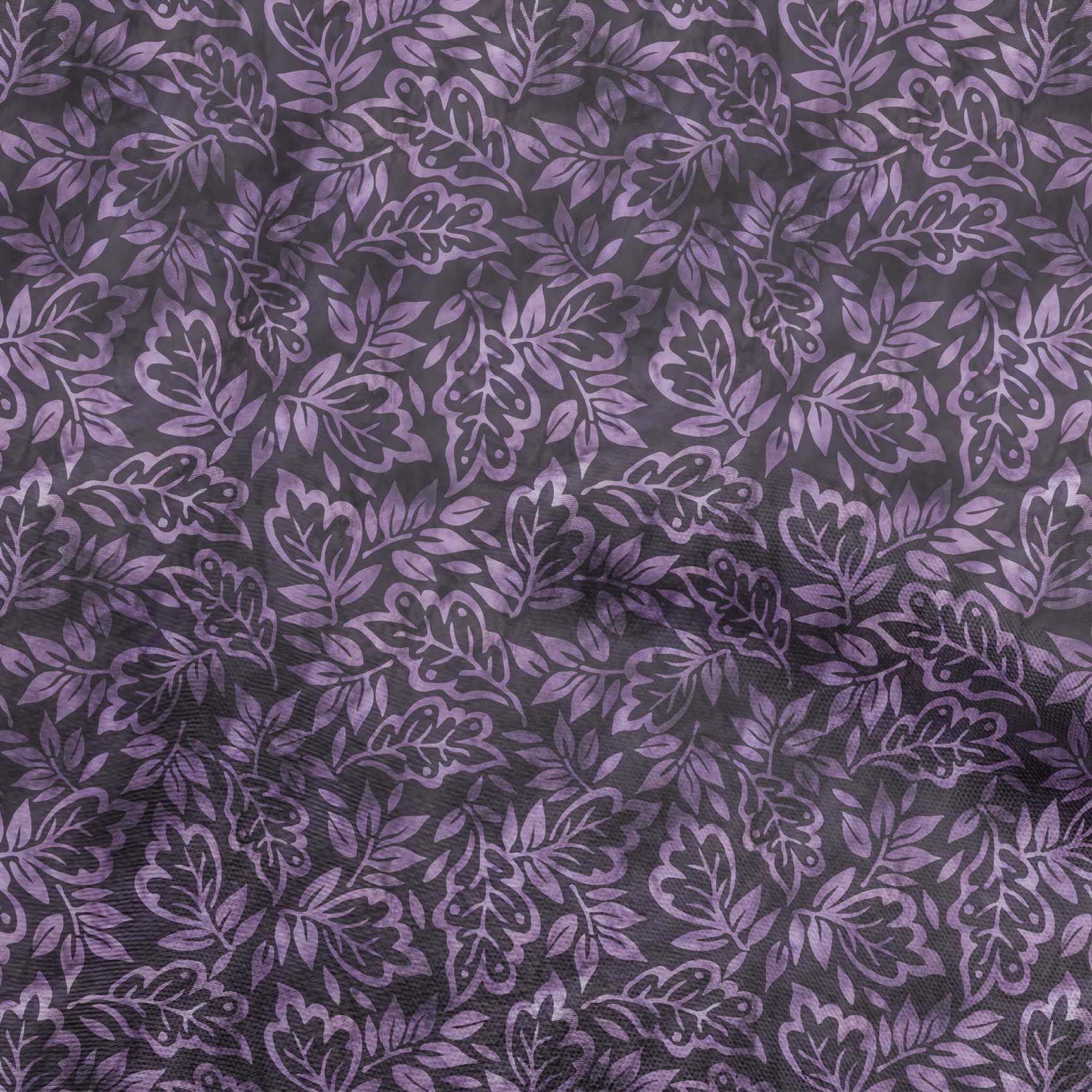 

OneOone Cotton Flex Темно-зелена тканина Листя Якова для шиття Тканина з принтом у дворі 40 дюймів 42 Inch Wide - Viscose Chiffon фіолетовий