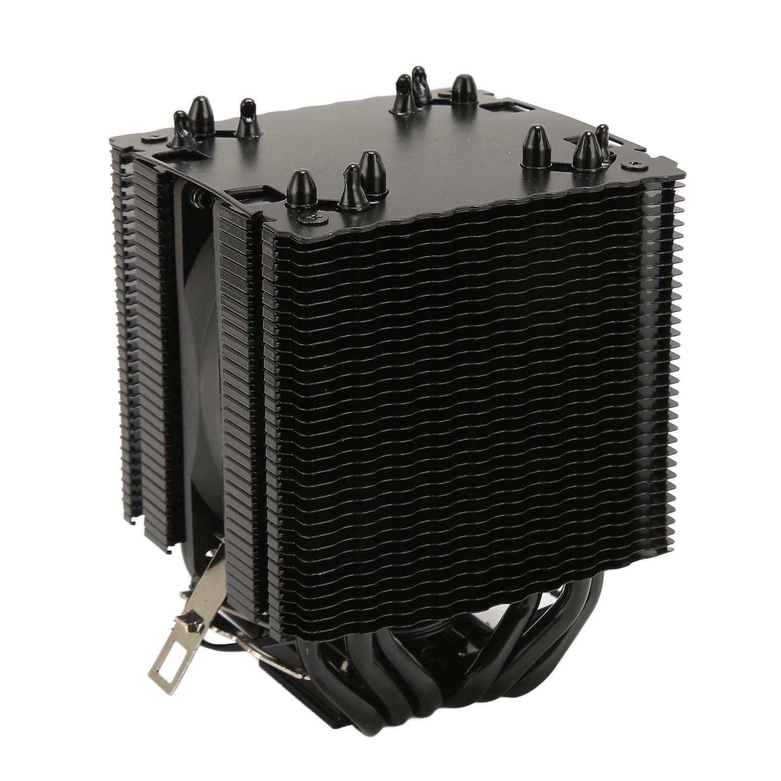 

Вентилятор охлаждения процессора 3,54 дюйма 6 тепловых трубок 3-контактный 12 В постоянного тока 2000 об/мин гидравлический подшипник воздушный кулер процессора для Intel