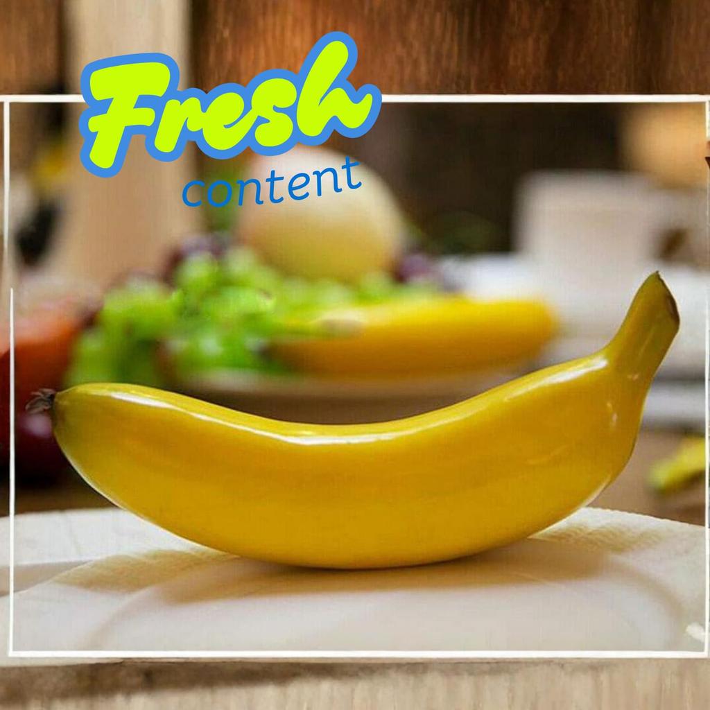 KOREWA Set of 5 Realistic Banana Food Samples for Interior and Store These Realistic Fruit Models Are Perfect for Interior Photography Decorative and