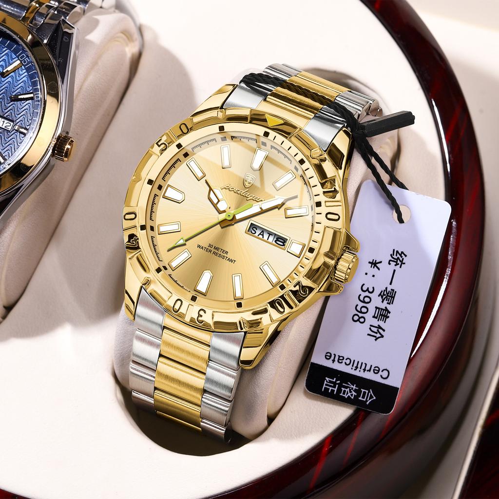 Luxury Men'S Watch Super Luminous Quartz Watch
