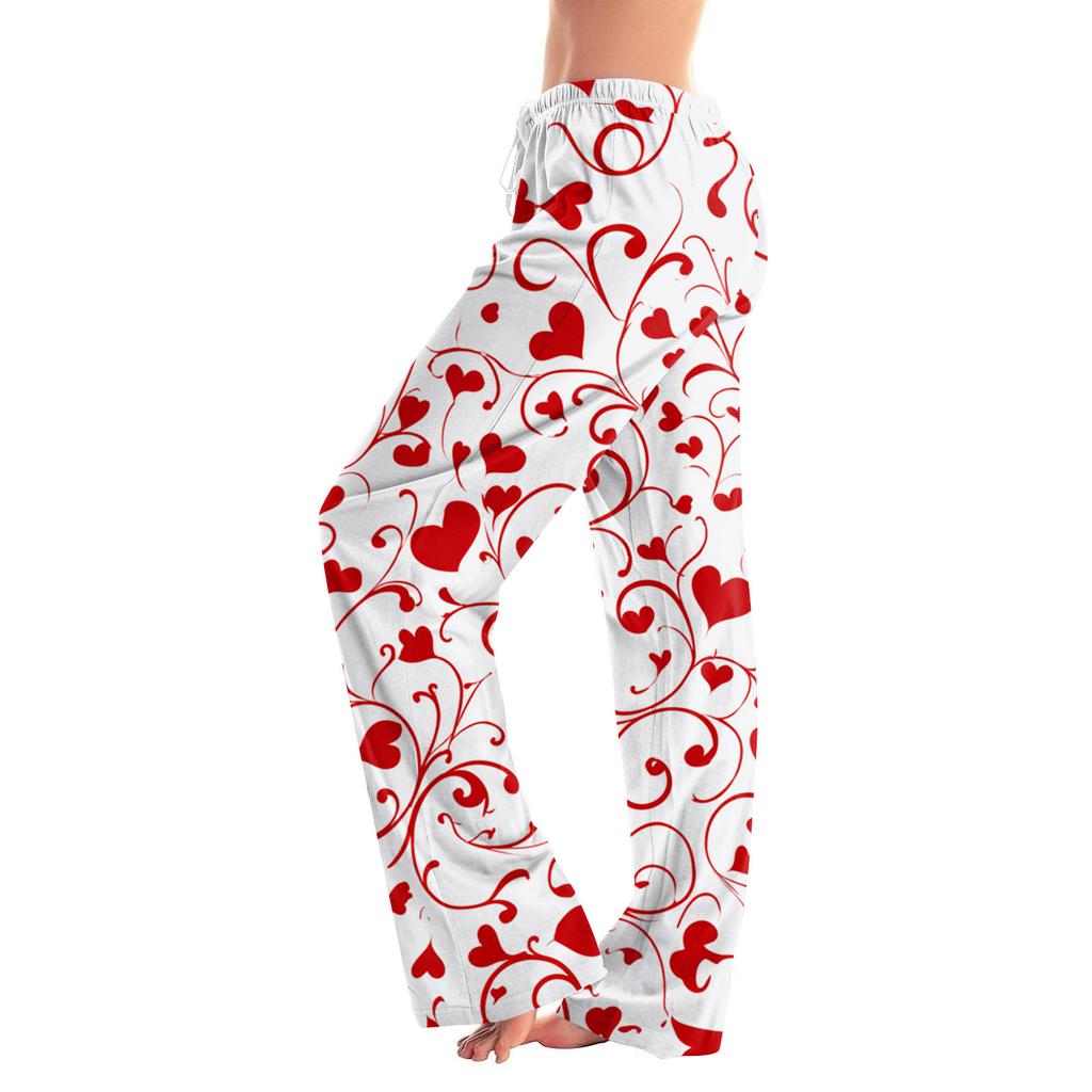 Women's Fashion Loose Casual Printed Casual Pants