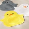 WTEMPO Silicone Duck Foot Rubbing Bathroom Non Slip Pad Rubbing Back Massage Pad Rubbing Bath Foot Washing Artifact Bathroom Duck Floor Mat