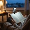 3-color Light Reading Light Clip 4 Gear Dimming Eye Protection Light Book Clip Light  Desktop Table