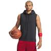 Under Armour Gilet Sportivo Curry Loose Basketball Fitness Leggero Traspirante Comodo Morbido con Cappuccio Uomo gilet Grigio Spazio Oscuro 6009769-016