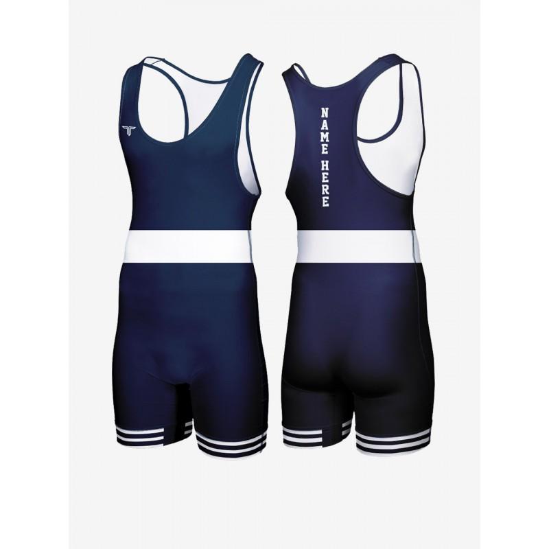 Pánský wrestlingový dres Kompresní atletický top Posilovna Trénink Vzpírání MMA Běh Rychleschnoucí Spandex Lycra
