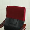 Simple Chair Backrest Cover Elastic Dustproof Chair Back Protection Cover Solid Color Thickned Office Chair Back Cover Office