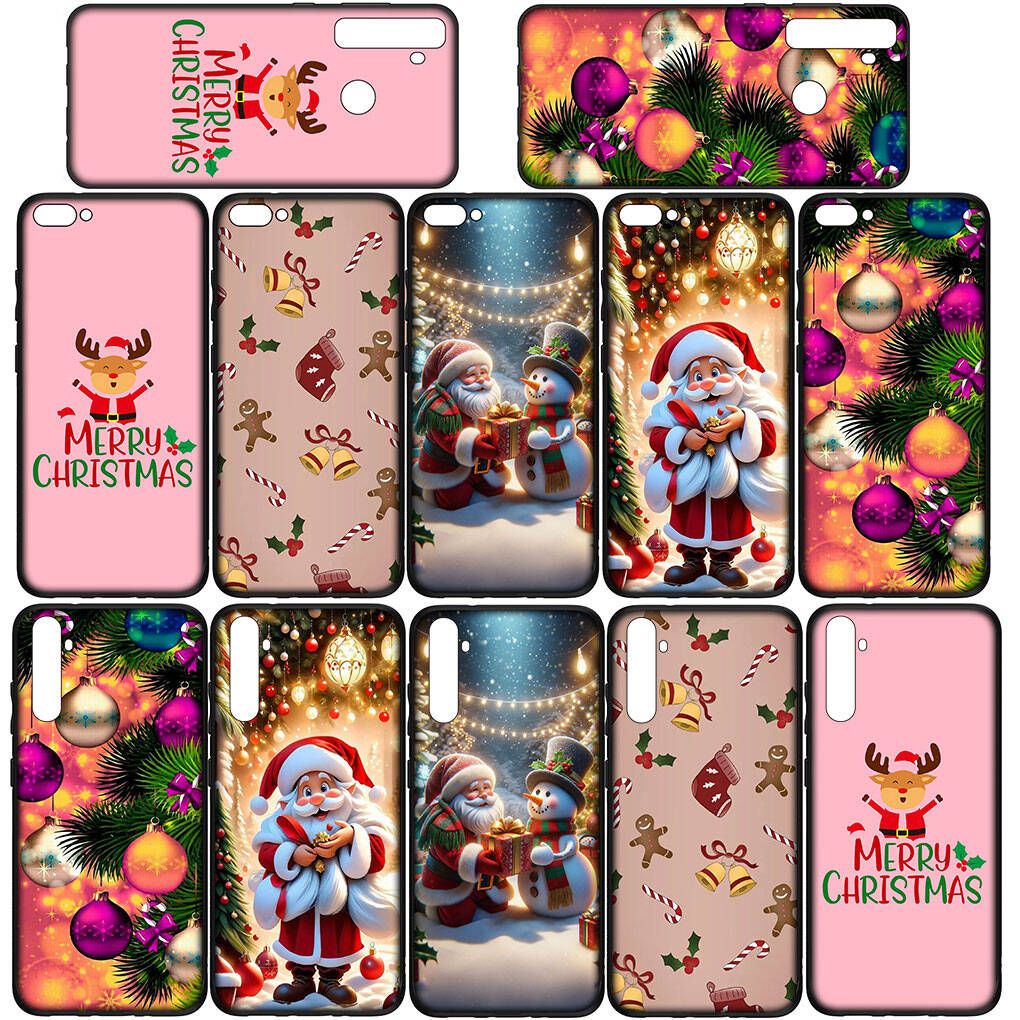 Case for iPhone 17 16 15 Xiaomi Poco F8 F7 X7 X6 M8 C85 C75 C71 Redmi Note 14 13 12 11 Pro Max A3 A4 14C 13C 15C Decoration Merry Christmas Deer Cover