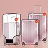 Clear Thickened Waterproof Luggage Cover for Suitcases - Dustproof Protection for 20/24/26/28 Inch Trolley Cases