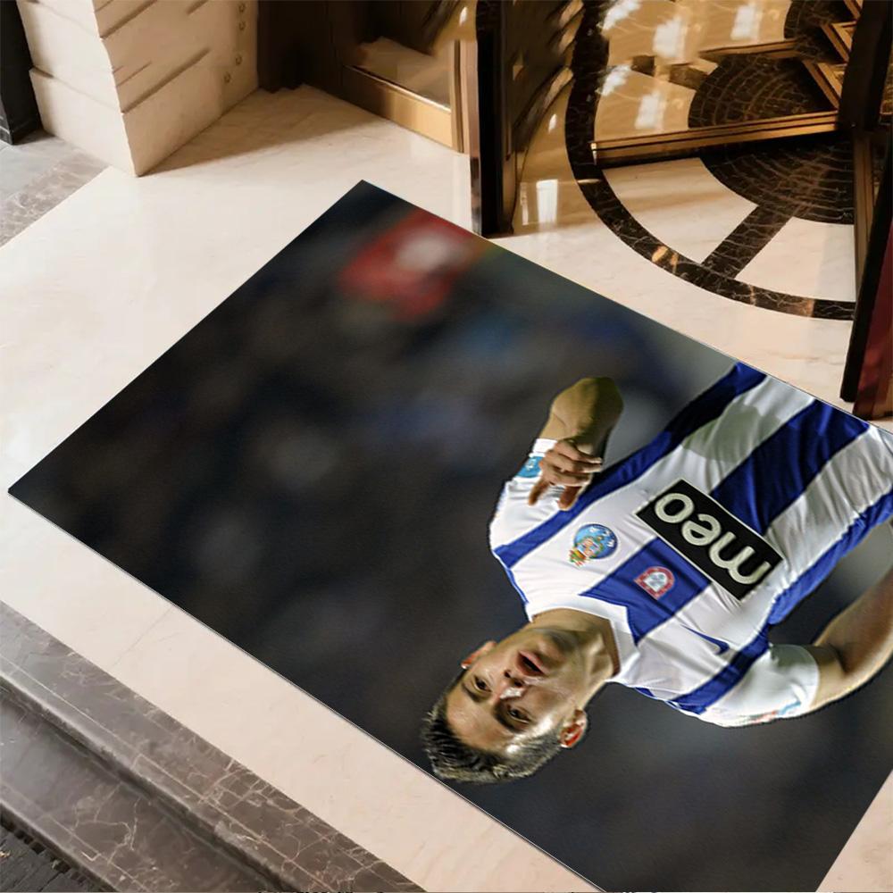 Soccer Player Action Carpet Suitable for Game Room Bedrooms Balcony Playrooms Antislip Carpet Decorate Offices Wedding Party Gift
