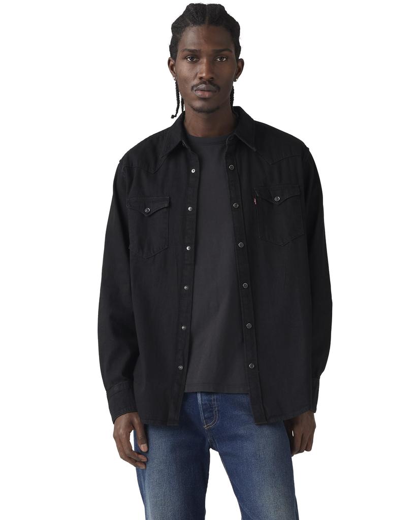 Levi's BARSTOW WESTERN Long Sleeve Denim Shirt 85744-0002 US S