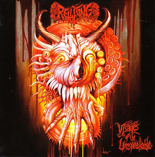 

CD REVOLTING - Visages Of The Unspeakable FDA73CD FDA Rekotz 2015 Germany Rock Used