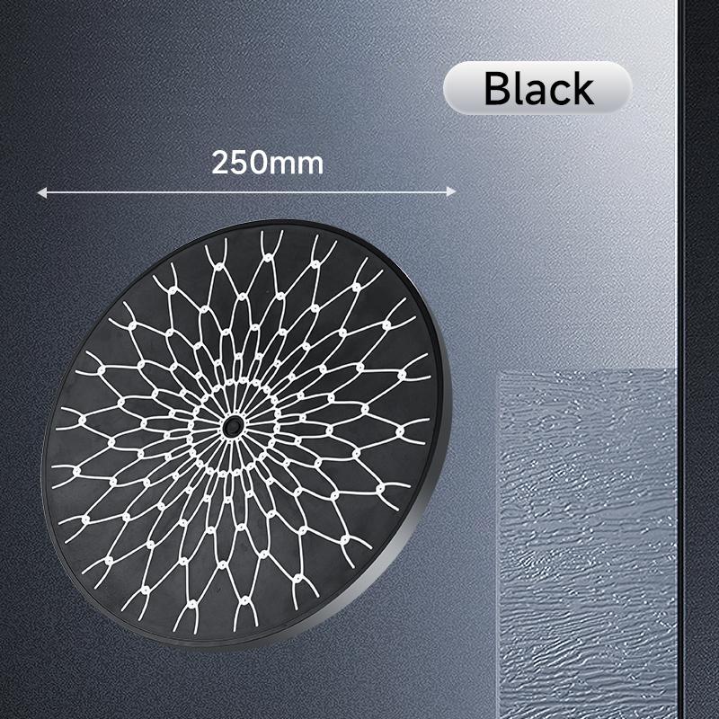 Biomimetic Pressurized Showerhead High Pressure Top Spray Larger Flow Supercharge Rainfall Shower Head 360° Swivel Water Saving