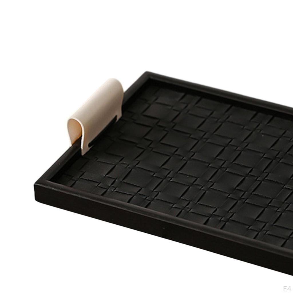 Jewelry Storage Tray Cosmetic Sundries Plate Decorative Versatile Necklace Display Dessert Serving