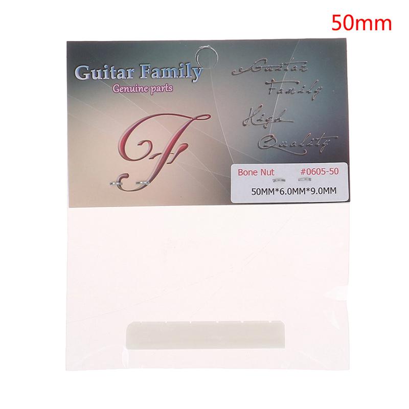 1 Bucată Piatră Os Slotată pentru Chitara Clasica 50Mm / 52.5Mm * 6Mm * 9Mm Accesorii Chitara Clasica
