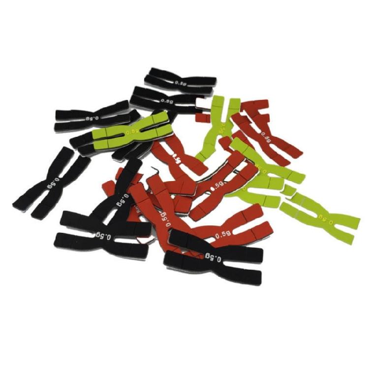 3Pcs Badminton 0.5g Racket Head Balance Strips H-shaped Tennis Racquet Weight
