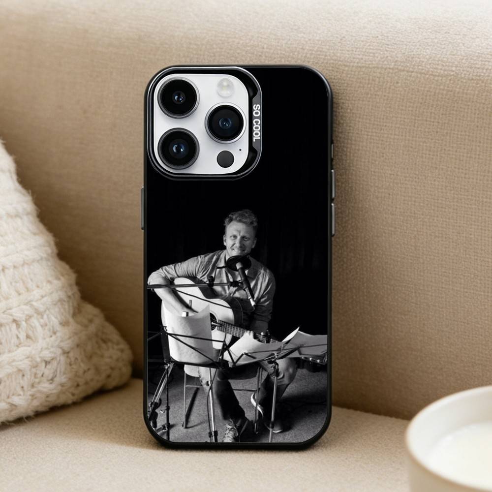 

K-Kevin M-McKidd Phone Case For iPhone17, 16,15,14,13,12 Pro Max Black Candy Matte Shockproof Cover iPhone16se4