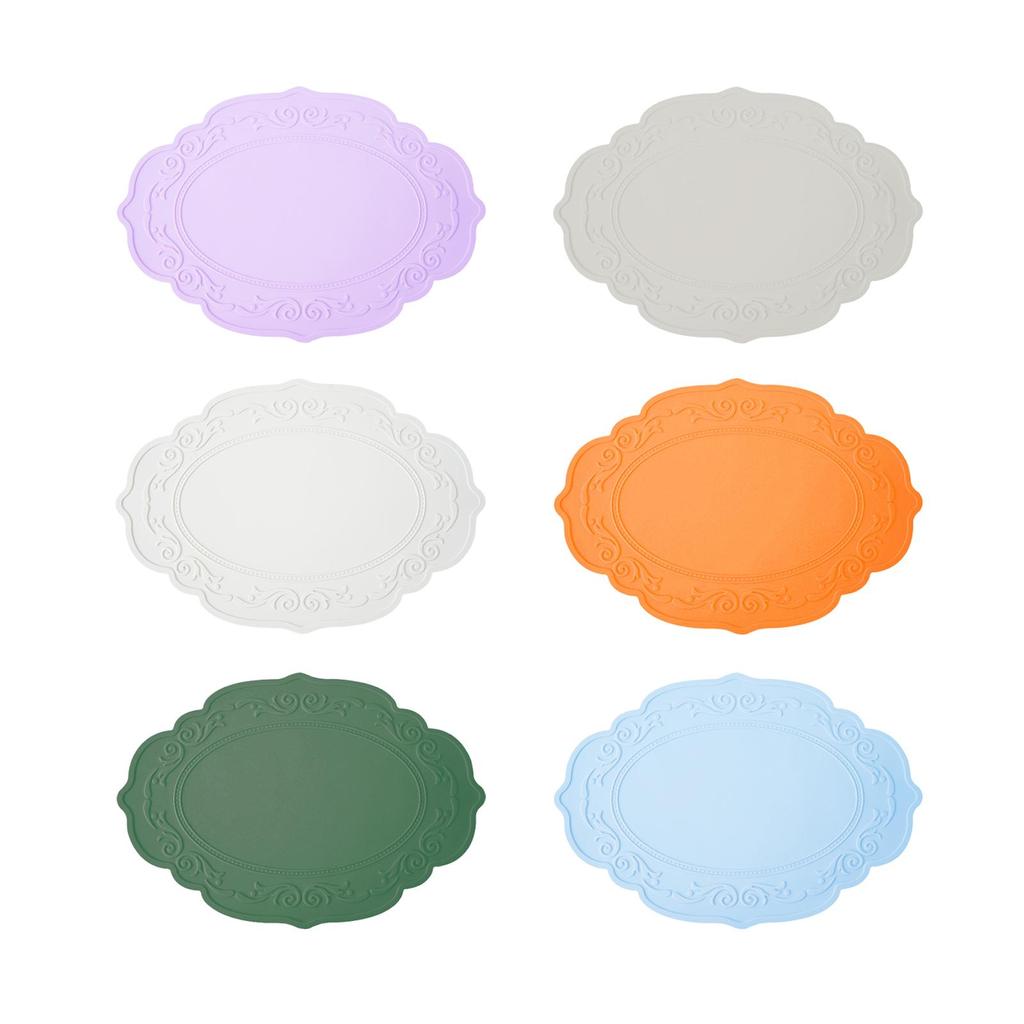 Tischset Öldicht Waschbar Hitzebeständige Matte für Kaffee Küche Zuhause