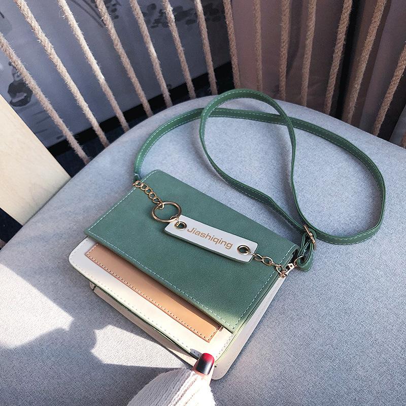 Весенняя новинка женская сумка через плечо с широким ремнем модные сумки через плечо для женщин трендовая женская сумка-мессенджер из искусственной кожи 2444₽