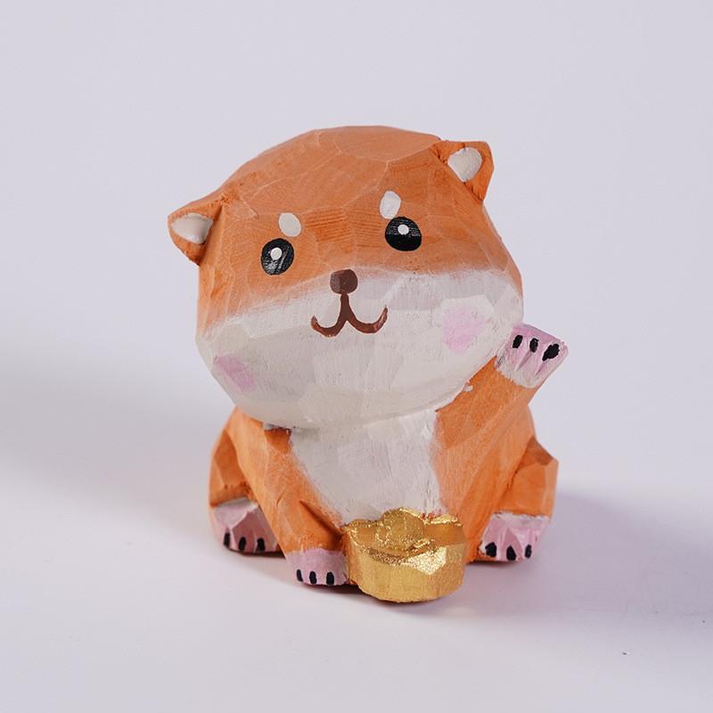 Holztier-Dekoration Geschenk für Kinder Mit Modernem Minimalistischem Design