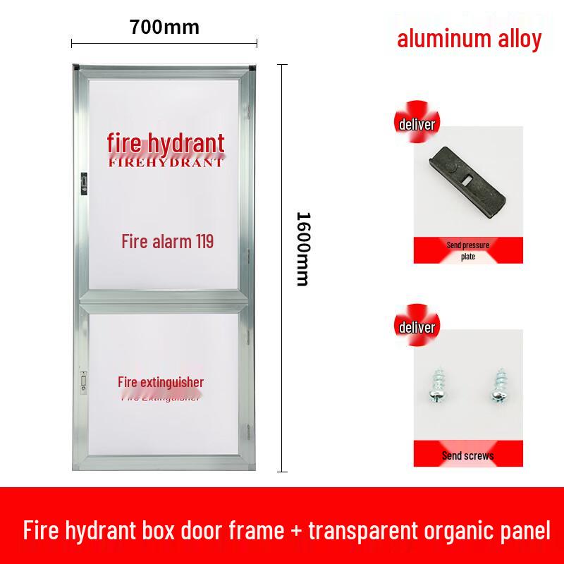Aluminum Alloy Fire Hydrant Cabinet Door Frame