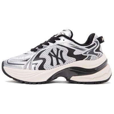 New York Yankees Atmungsaktive Stütze Klobige Sneaker Unisex Silberne Sneaker 3ARNCVR5N-50SIS
