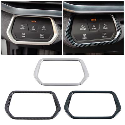 For Volkswagen VW ID.4 ID4 2022 2023 Car Headlight Switch Button Frame Ring Cover Trim Interior Part Refit