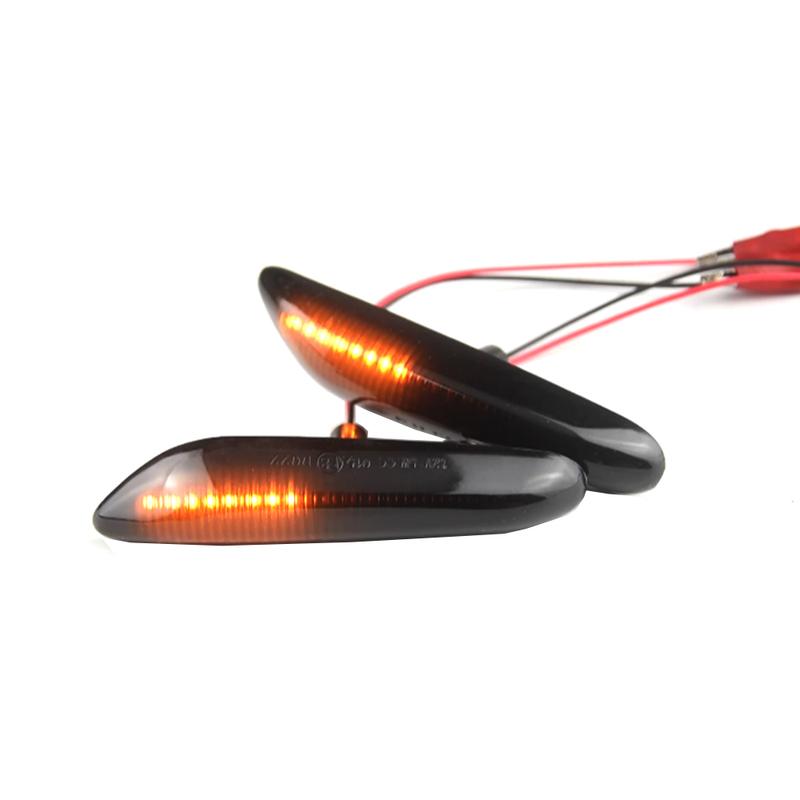 Sequential Flashing LED Turn Signal Side Marker Light Blinker Fit For BMW 3 Series E36 Facelift Oct 96 Onwards