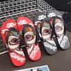 Wholesale Summer Punk Men's Slippers High Quality Beach Sandals Non-slip Zapatos Hombre Casual Shoes Slippers Street Flip Flops