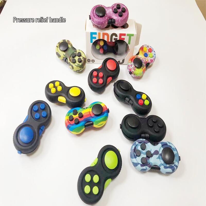First Gen Fidget Pad Game Controller - Novelty Decompression Cube Toy