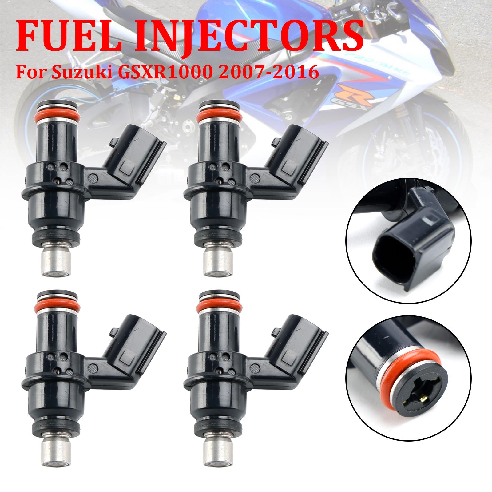 

4PCS 15710-21H00 Fuel Injectors 1571021H00 For Suzuki GSXR1000 07-16 GSX1300R 08-20