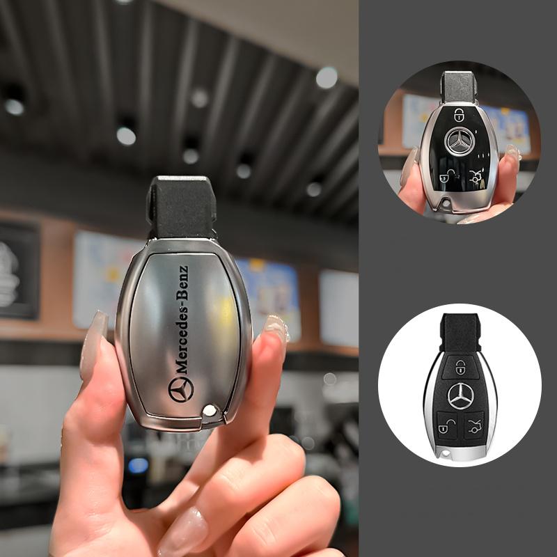 OFK3   Car Remote Key Case Cover Protector Shell For Mercedes Benz A C E S Class GLS GLA GLK GLC CLS CLA W204 W221 W212 W205 W176 W463