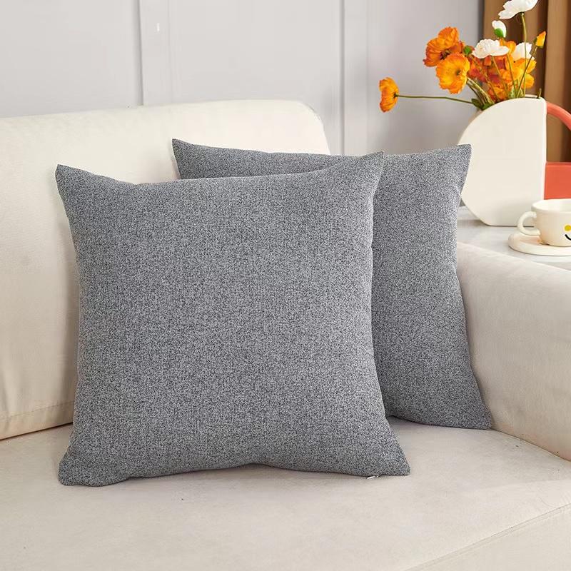 Solid Nordic Style Home Decoration Fluffy Soft Living Room Sofa Pillow Cover Cushion Cover Suitable For Office Bedroom Car