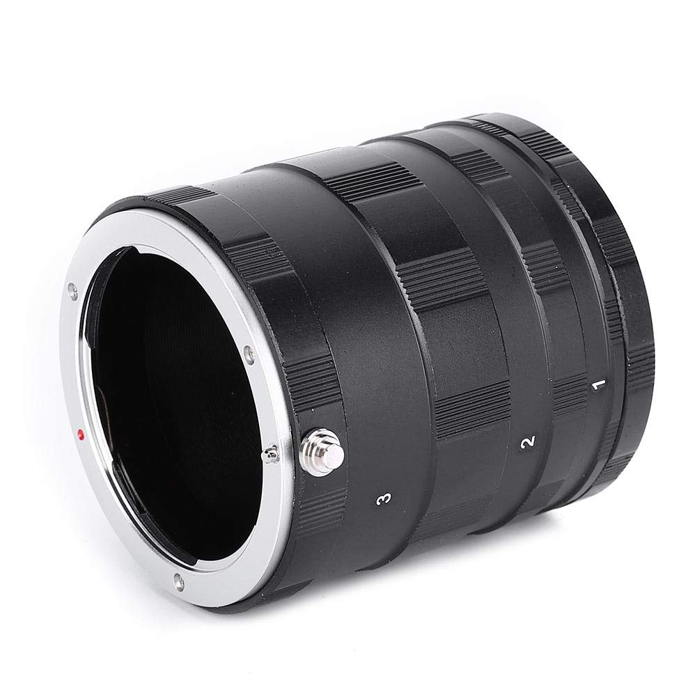 Lens Ring Extension Adapter Manual Super Macro for Sony Mirrorless Bellows Photography Black Close-up Tube, Focus, Photography, Professional, E-Mount