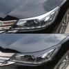 Auto Frontscheinwerfer Augenbraue Abdeckung Zierleisten Zubehör Für Honda Accord 9. Generation 2014 2015 ABS Kohlefaser Scheinwerfer Augenbrauenleiste