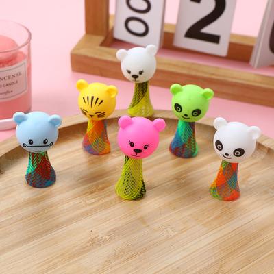 10/20 Stück Cartoon Mini Tier Springende Puppe Spiele Spielzeug für Kinder Geburtstagsfeier Gastgeschenke Goodie Bag Piniata Füllungen Babyparty Geschenk