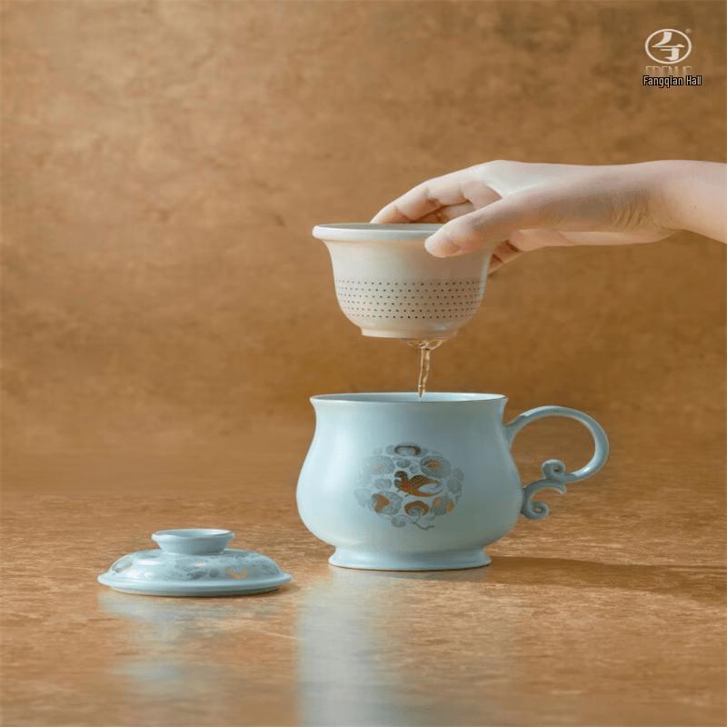 Edenus Shaanxi History Museum Tang Tea Banquet Ceramic Tea Cup