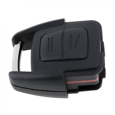 Preto 2 botões remoto shell sem chip para Vauxhall Opel Astra Zafira Omega Vectra Key