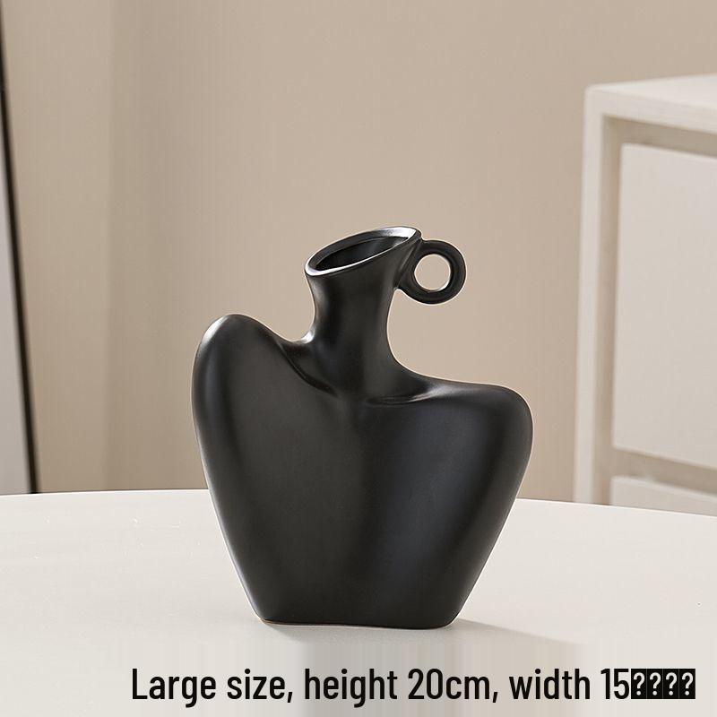

Creative Human Body Shape Art Vase for Living Room Flower Display
