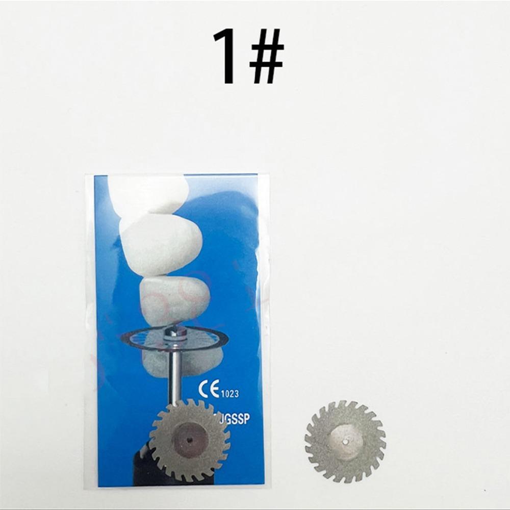 1pc Ultra-thin Dental Diamond Disc Disks Grit Cutting Disc Tool for Polishing and Contouring