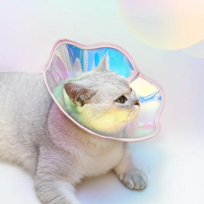 Yousheng Pet Collar Adjustable Soft Cat Cone Collar Anti-Licking Anti-Scratching Recovery Collar Pet Supplies