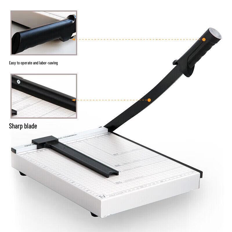 Deli 8014 A4 Steel Paper Cutter CN plug (adapter included)