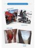 Winddichte Motorrad-Knie- und Armschützer: Winterreitschutz, Anti-Fall Knight Sports Gear