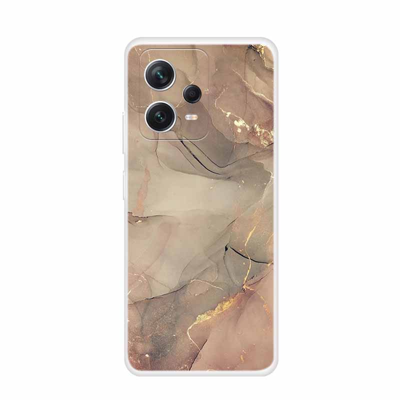 For Xiaomi Poco X5 5G Cases PocoX5 Pro Clear Marble Soft TPU Silicone Back Cover for Xiaomi Poco X5 Pro 6.67" Coque X5Pro PocoX5