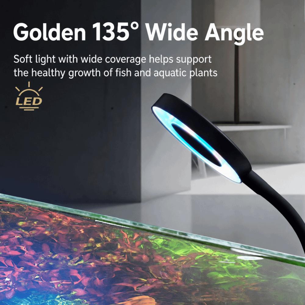 DC 5V Clamp Lamp USB Powered Fish Tank Lamp High Brightness Fish Tank Clamp Lamp  Betta Fish