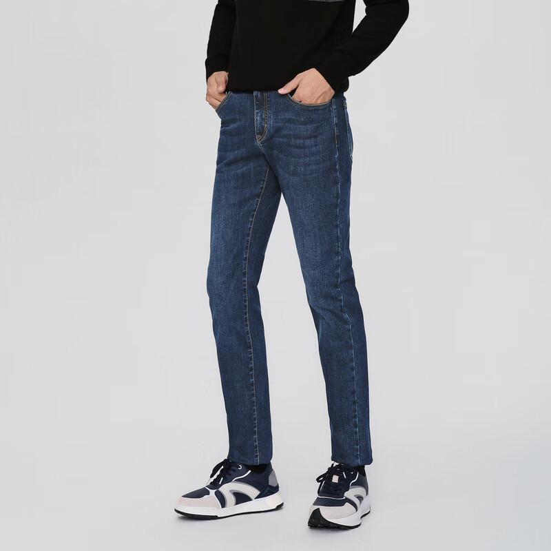K-Boxing Men's Slim Straight Stretch Jeans NQRN3019