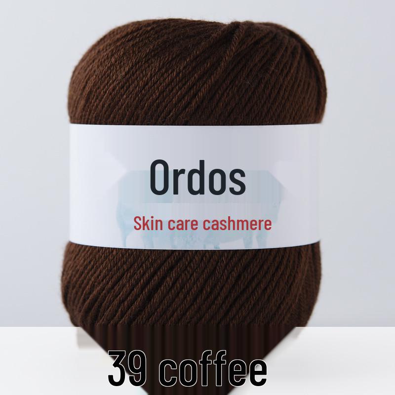 Genuine Baby Cashmere Yarn: Hand-Knitted Scarf for Infants & Toddlers, Medium Thick Milk Cotton for Crochet.