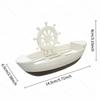 Plastic Boat-Shaped Soap Dish Drainage Cartoon Soap Dish Decor Soap Holder  Bathroom