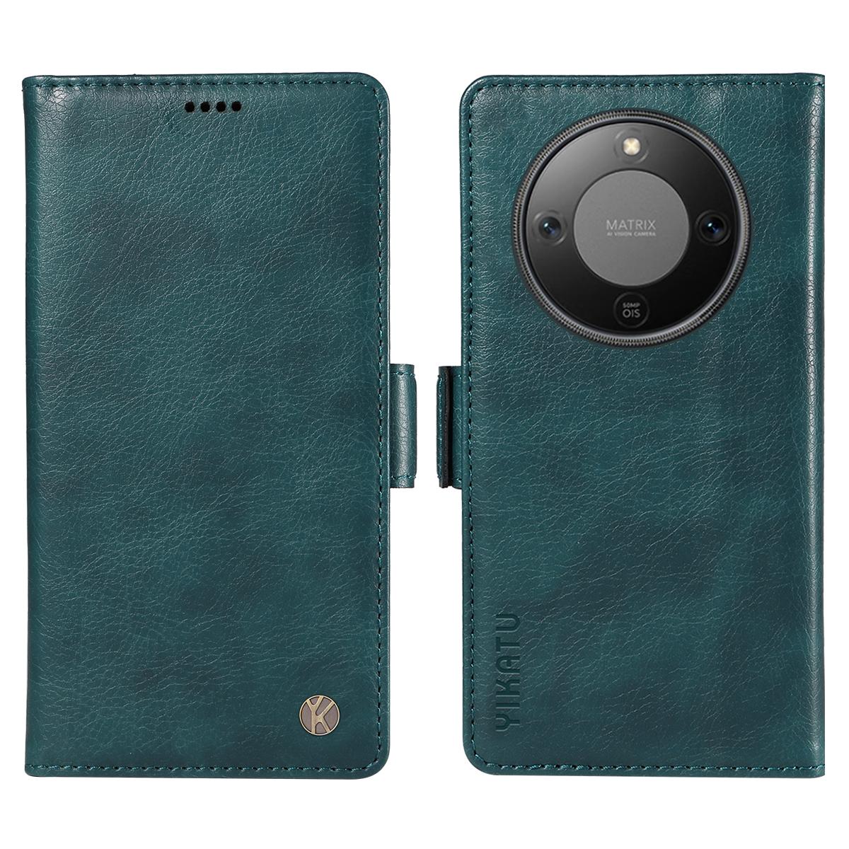 

For Honor Magic8 Lite 5G/X9d 5G/X70 5G Case YIKATU YK-007 Litchi Texture PU Leather Wallet Phone Cover