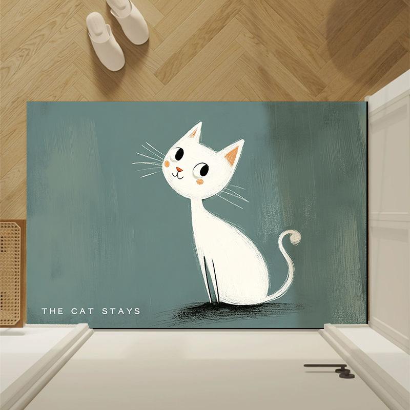 Household Bathroom Floor Mats, Bedroom Toilet Door Mats, Entry Door Carpets, Bathroom Absorbent and Stain-resistant Mats