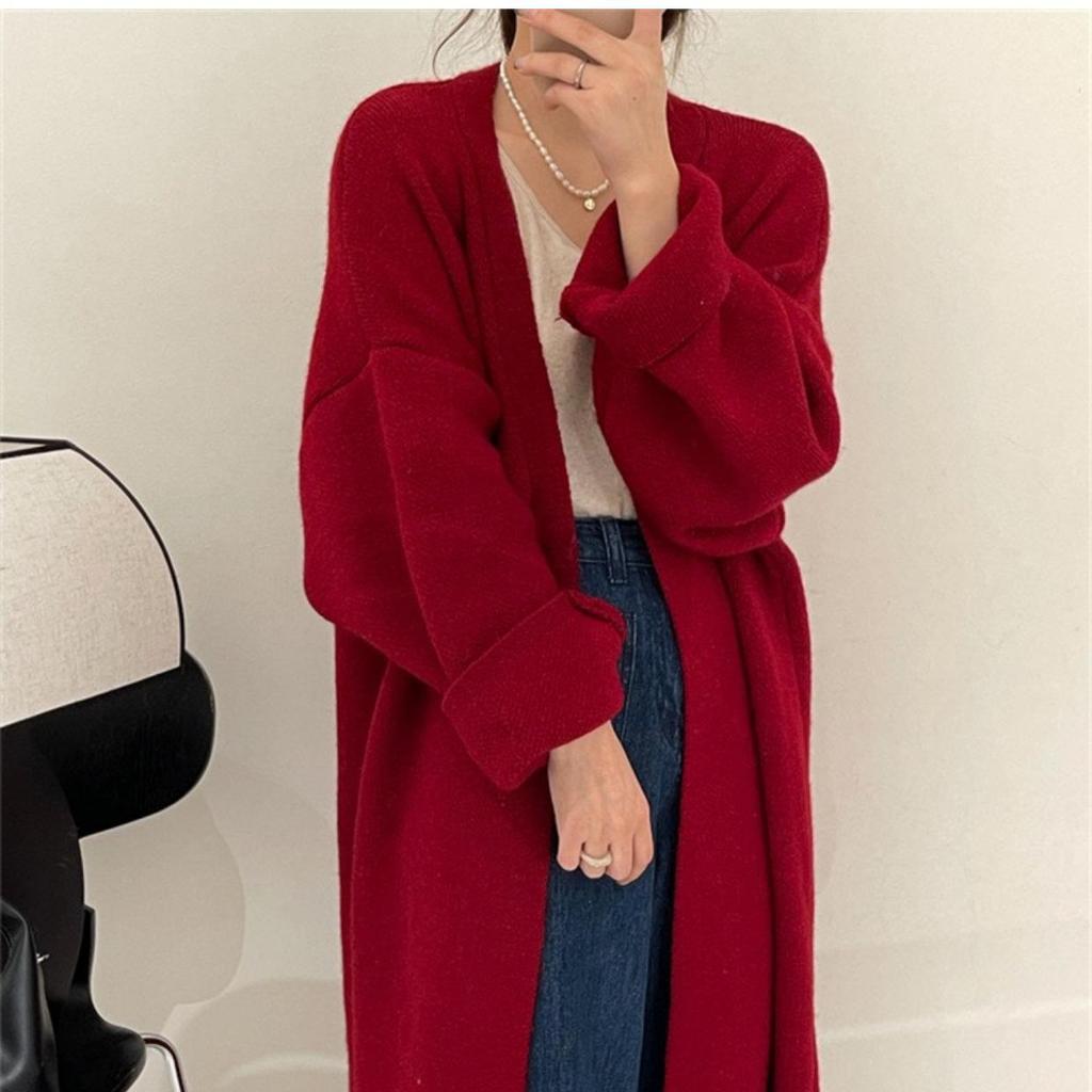 Women’s High-End Knitted Loose Cardigan - Autumn/Winter 2025 Collection